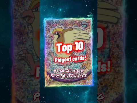 Top 10 EXPENSIVE Pidgeot Pokémon Cards! #shorts #top10 #pidgeot