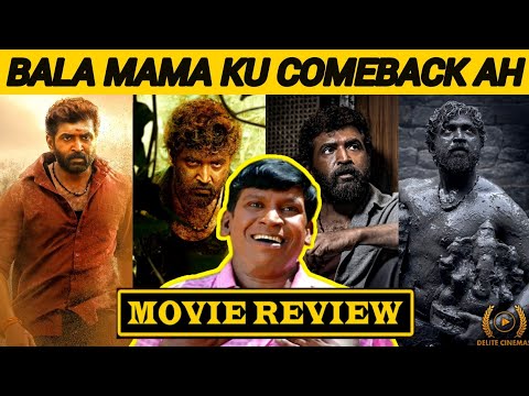 "VANANGAAN🔥Movie Review🍿l Arun Vijay🔥l Bala🔥l By Delite Cinemas 💫