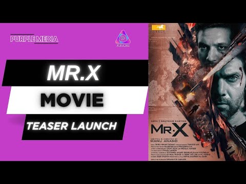 Mr. X Official Teaser | Arya & Gautham Karthik in High-Octane Espionage Thriller