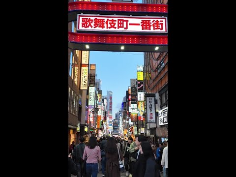 The Red Light District of Tokyo #shinjuku