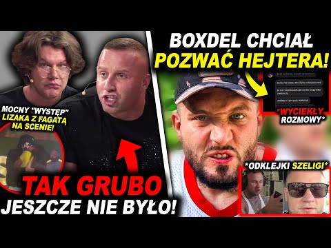 SZOK! DENlS WYPADNlE Z GALI PRZEZ MARCONIA?! CLOUT MMA, BOXDEL, SZELIGA, SCHREIBER, FERRARI, LIZAK)