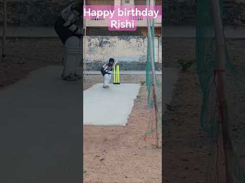 happy birthday my little champ ❤️🎂🎂#youtubeshorts #youtube #birthday #cricket #leftybassman #viral