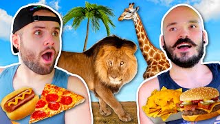 We Went On A Safari In FLORIDA! Lion Country Safari's Full Menu REVIEW!