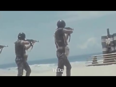 Nigerian Army Firing Squad Execution On Lagos Beach! Executed Pius Obiafu, Armed Robber 4/12/1972!