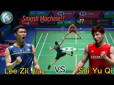 Lee Zii Jia Smash Machine!! | Lee Zii Jia vs Shi Yu Qi | All England Open 2023 | Semi Final