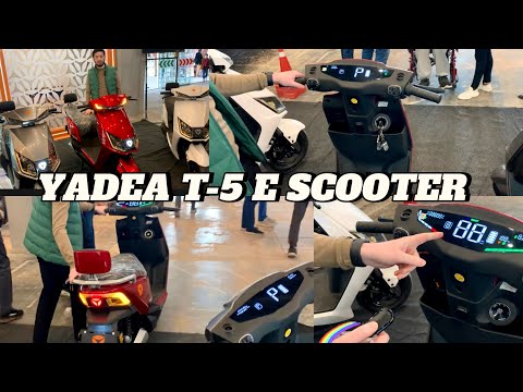 YADEA T5 ELECTRIC SCOOTER | Yey Scooter kabhi CHORI nhi ho skhta#EVinPakistan