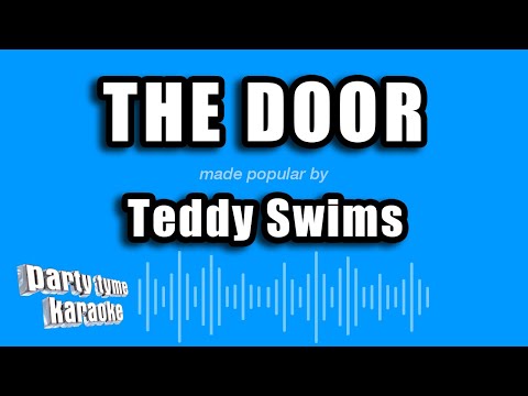 Teddy Swims - The Door (Karaoke Version)