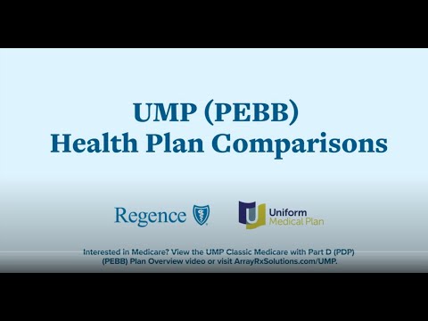 UMP (PEBB) plan comparisons for 2025