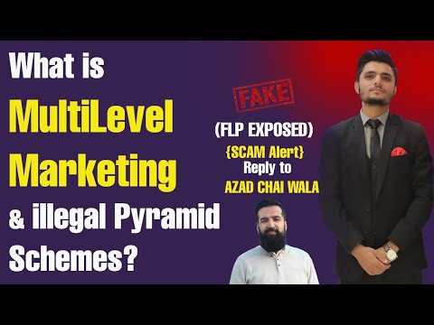 What is Multi level/Network marketing 💥 and illegal Pyramid Scheme?  ft. Azad Chaiwala by khushnood