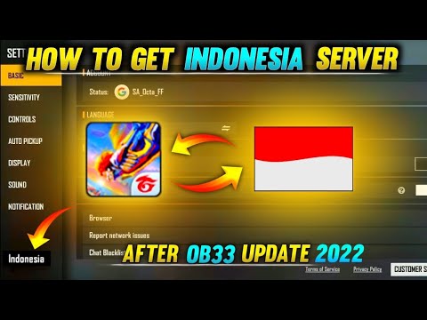 HOW TO CREATE INDONESIA SERVER ID IN FREE FIRE | HOW TO CHANGE SERVER IN FREE FIRE| SERVER CHANGE