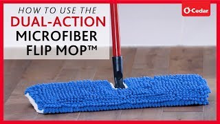 How To Use The Dual-Action Microfiber Flip Mop™