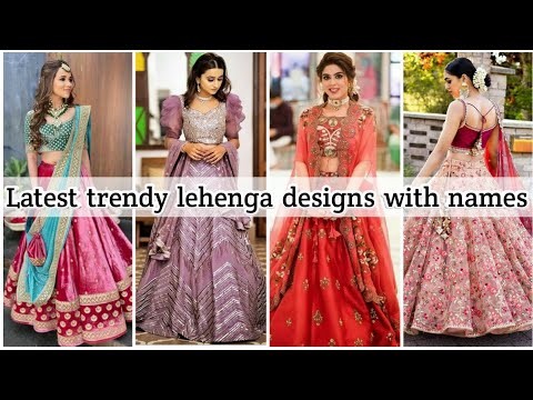 Latest trendy *LEHENGA* with names • Wedding lookbook • STYLE POINT