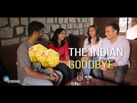 How Indians Say Goodbye #SanjaySketch