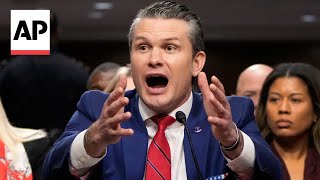 WATCH: Fiery moments from Pete Hegseth's confirmation hearing