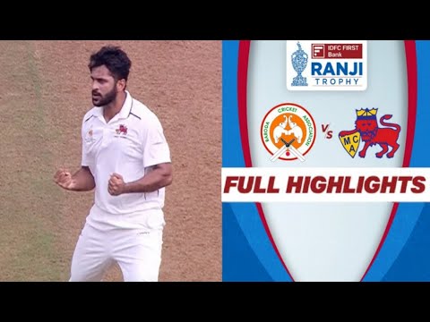 Ranji Trophy 2024/25, Baroda vs Mumbai, Extended Full Match Highlights