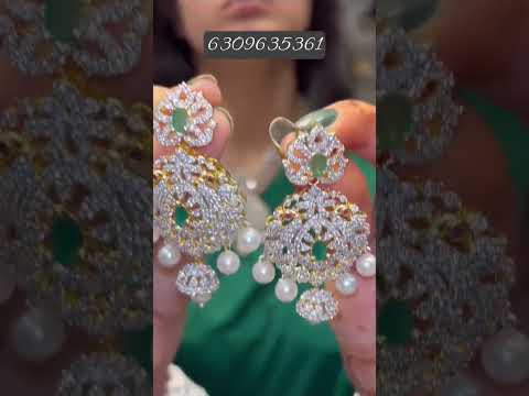 bridal set jewellery| cz stone jewellery| best quality bridal jewellery| 6309635361