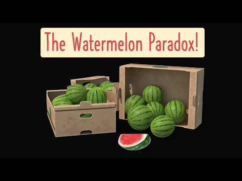 A Simple Riddle You Probably Will Get Wrong. The Watermelon Paradox!