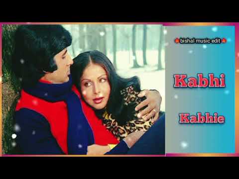 Kabhi Kabhie Mere Dil Mein - Amitabh Bachchan - Mukesh - Kabhi Kabhie [1976] | bishal music edit