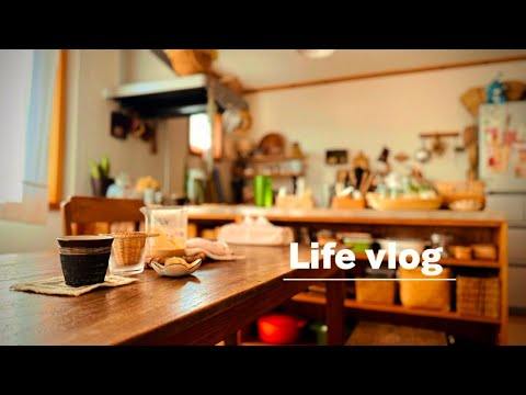 【暮らしのvlog】午後の充電時間/麹調味料で冷凍保存