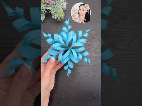 Amazing Easy Paper Christmas Decorations 2024 3D Snowflake