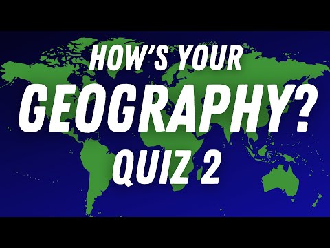 World Geography Quiz 2 - A More Challenging Quiz!