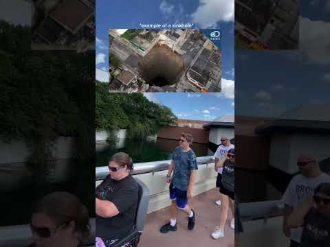 Epcot Is Hiding A Huge Secret -  The Giant Sinkhole #disneysecrets #disneyworld #disneyfacts