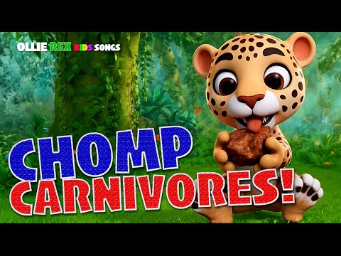 Carnivores! | Fun Animal Song for Kids | Learn About Meat-Eating Animals