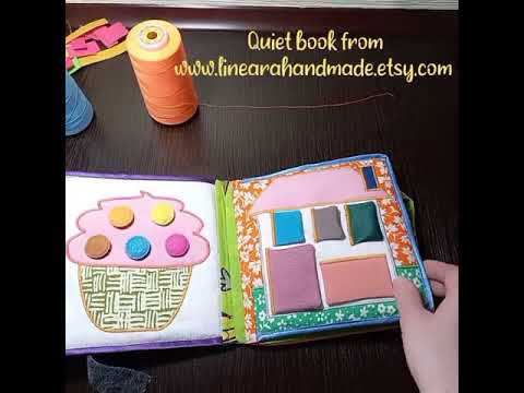 Quiet book by LinearaHandMade