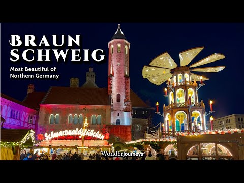 Most beautiful Xmas Market 🎄 North Germany 🎁 Braunschweig