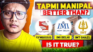 Tapmi Manipal BETTER than Symbiosis? 🤔 Honest Review ✅ Placements, Campus Life & Worth in 2025