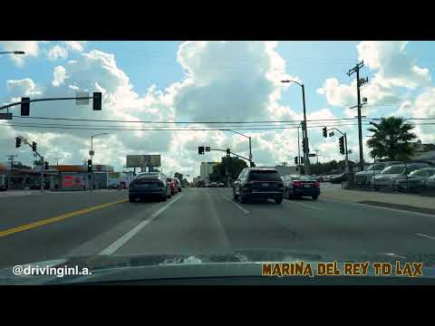 MARINA DEL REY TO LAX | STREETS OF L.A. | #clouds