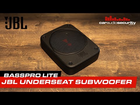 JBL Basspro Lite ULTRA-COMPACT Underseat Subwoofer | Car Audio & Security