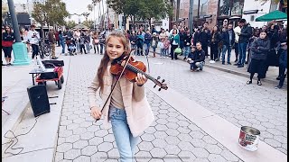 Dance Monkey - Tones and I - Street Performance - Violin Cover