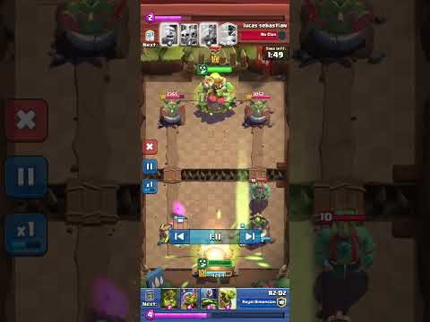 Clash Royale: Overwhelming Goblin Offense Triple Crown Win