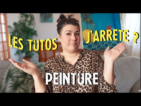 les tutos peinture j'arrete ?  explications, nouvelle collection et peinture à l'huile , vlog 🎨