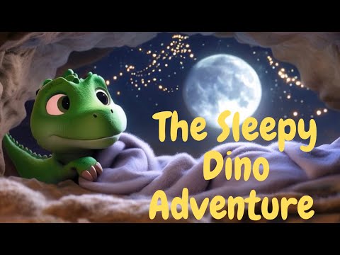 The sleepy Dino Adventure🦖| Dinosaur story for kids.