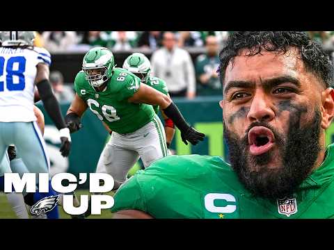 Jordan Mailata Mic'd Up in NFC East Championship Win vs Dallas Cowboys