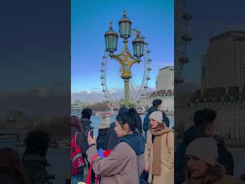 Landon eye landmark#londonlife #londoneye # Londonwalk