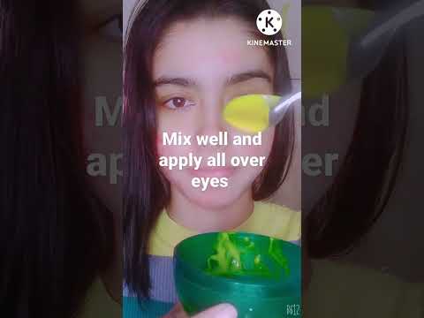 best DIY dark circles packfor eyes#shorts #shortsindia #youtubeshorts #shortsvideo #skincare