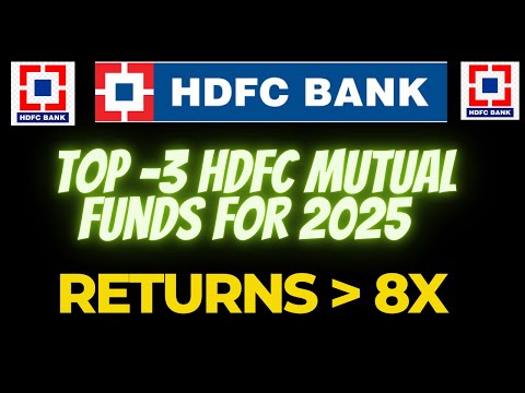 🚀 🔥 Maximize Your Returns with TOP 3 HDFC Mutual Fund Plans for 2025 I  3 Best HDFC Plans of 2025