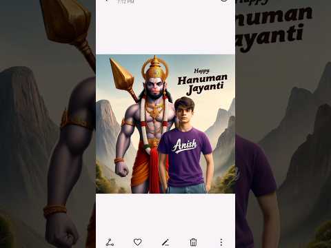 Create Viral 3D Ai Hanuman Name Photo Editing #shorts #short #trending #viral #ai