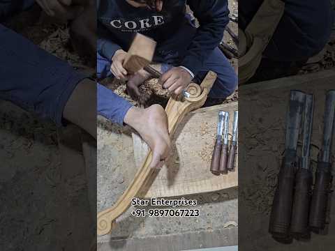 Wooden Carving Work Tools by Star Enterprises. #carving #woodcaving #work #tools #shorts #short #yt