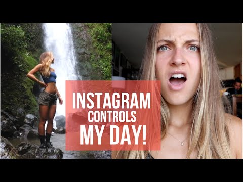 Instagram controls my day + what I eat! | plant based vegan |