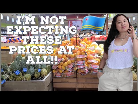 MUST WATCH: Before You Go To Aruba|| Grocery Shopping with Prices + Tips