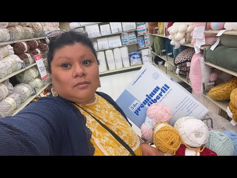 Shopping whit me hobby lobby time lets get some yarn for new projects #crochet #hobbylobby