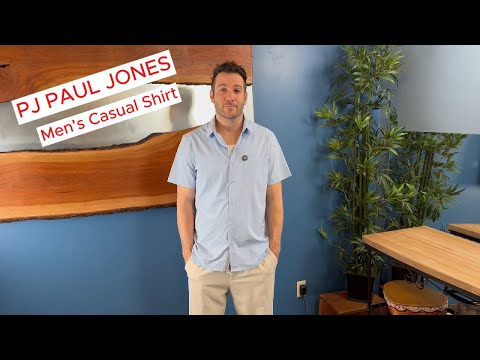 PJ PAUL JONES Men's Casual Shirt, stylish and lightweight #mensclothing #summerfashion #mensfashion