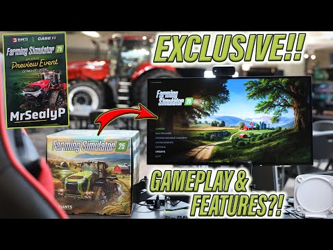 I PLAYED FARMING SIMULATOR 25! (IT'S GOOD) NEW EXCLUSIVE GAMEPLAY! (Hutan Pantai Map)