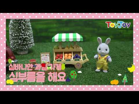 [토이조이] 우리 아이가 좋아하는 실바니안 과일 가게 심부름을 해요 "Sylvanian Families House" [シルバニアファミリー] l ToyJoy