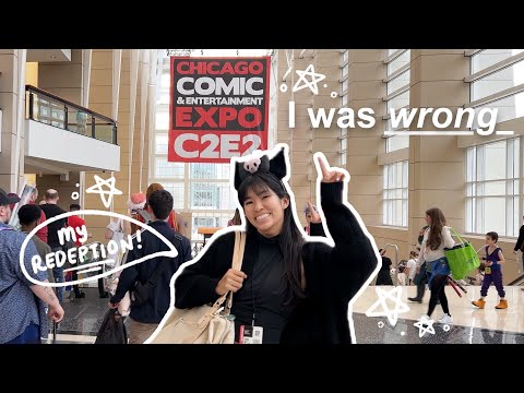 My second C2E2 Artist Alley was SO much better (i didn't get punched!)