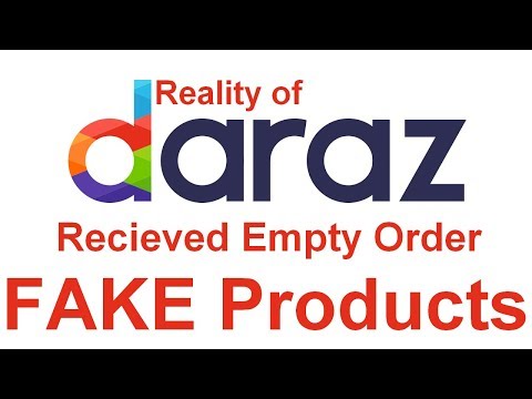 Unpacking Daraz Products ( FAKE/EMPTY ) Dont buy from daraz